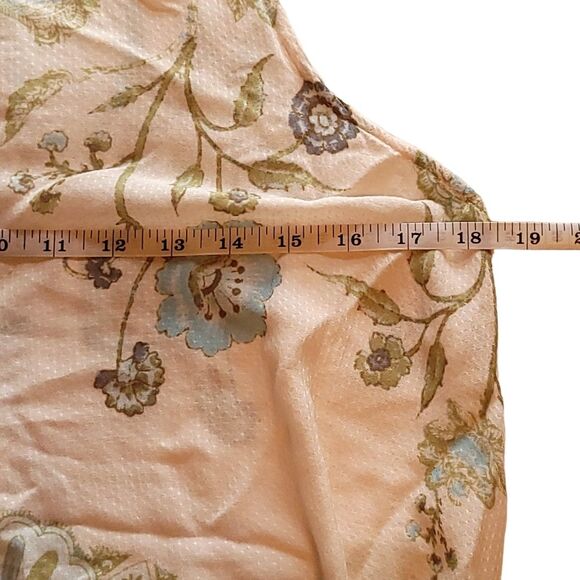 Intimately Free People Slip Dress Boho Mixed Print Tea Combo Open Back Small - Picture 11 of 12